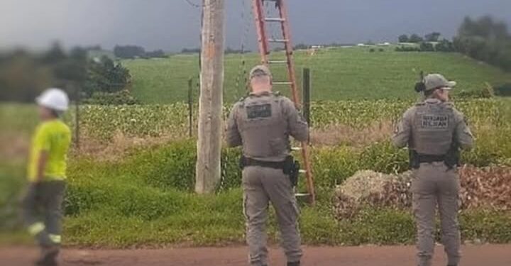 Instalador de internet morre após descarga elétrica em Não-Me-Toque