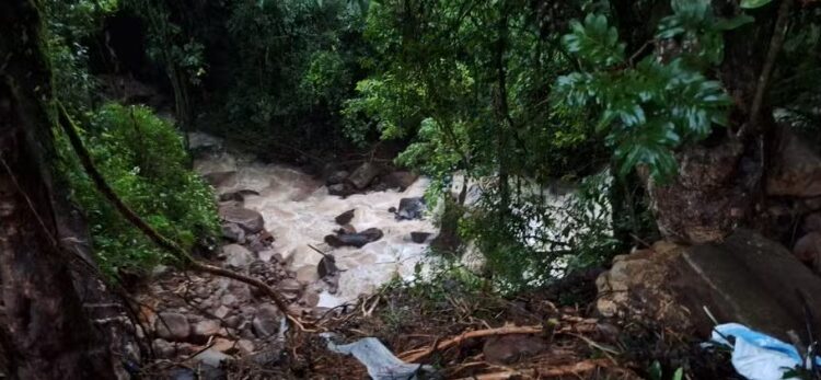 Idoso morre após ser arrastado por correnteza de córrego durante chuva em Farroupilha