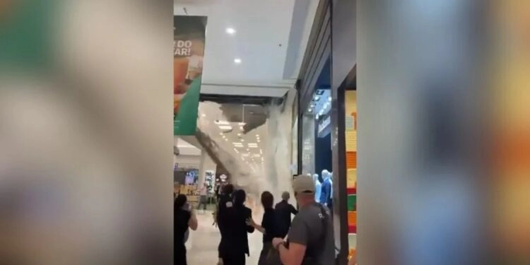 Temporal em São Paulo causa caos com alagamentos, queda de teto em shopping e apagão