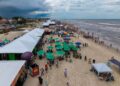 Paleta Atlântida atrai 150 mil pessoas com o maior churrasco de praia do mundo