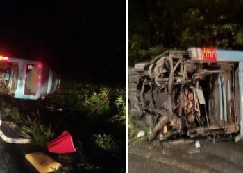 Colisão entre ônibus e carretas na BR-376 deixa 15 feridos entre SC e PR