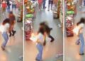 Celular explode no bolso de jovem enquanto fazia compras
