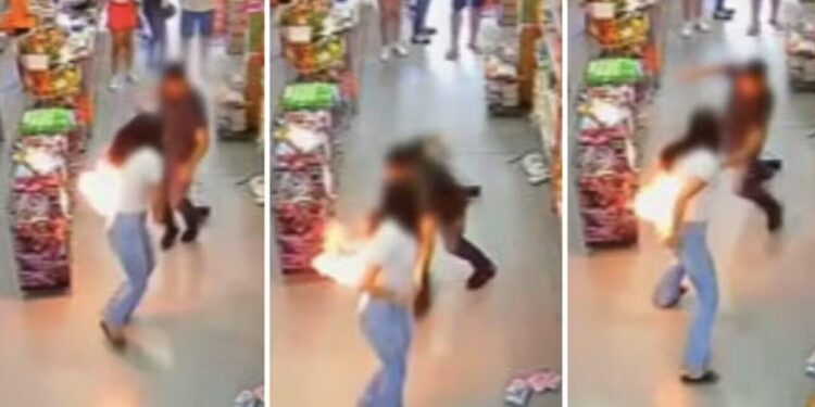 Celular explode no bolso de jovem enquanto fazia compras