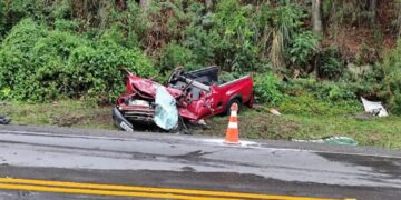 Grave Acidente na ERS-122 Deixa uma Mulher Morta em Flores da Cunha