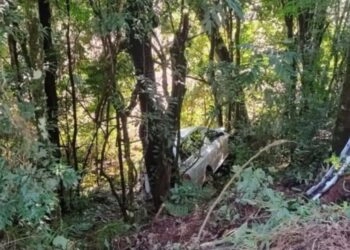Carro Funerário Sofre Acidente na BR-386 e Sai da Pista no Norte do RS