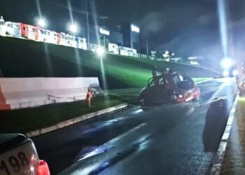 Homem morre após perder o controle do carro na ERS-122, em Caxias do Sul