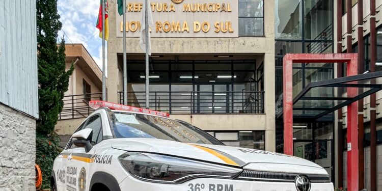 đźââïž Brigada Militar de Nova Roma do Sul recebe reforço com viatura nova