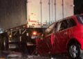 Homem morre em colisão entre Corsa e caminhão na ERS-122, em Farroupilha