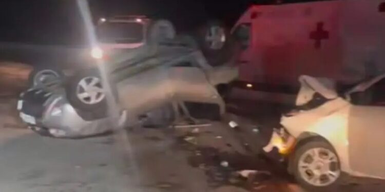 Colisão na ERS-122 deixa duas pessoas feridas entre Flores da Cunha e Antônio Prado