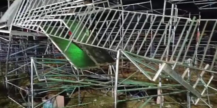 Desabamento de arquibancada em rodeio no interior de SP deixa 60 feridos e cancela show da dupla Gian e Giovani