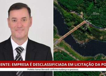 Empresa vencedora de licitação para ponte entre Nova Pádua e Nova Roma do Sul é desclassificada