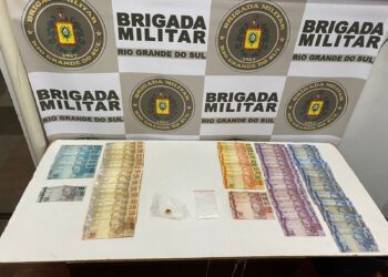 Homem é preso por tráfico de drogas no centro de Nova Roma do Sul