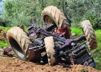 Agricultor morreu esmagado por trator, em Realeza, no Paraná