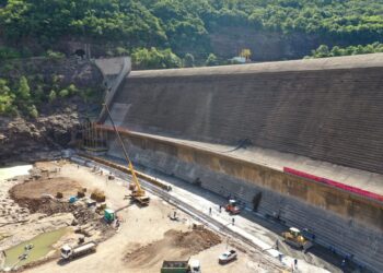 Obras na barragem da UHE Castro Alves atingem 39% de avanço