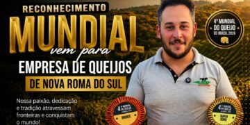 Laticínios Pipo conquista ouro e bronze no Mundial do Queijo
