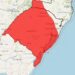 Inmet emite alerta vermelho para tempestades no Rio Grande do Sul