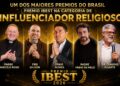 FABIO NUNES É INDICADO AO PRÊMIO IBEST UM DOS MAIORES PRÊMIOS DO BRASIL E CONCORRE AO LADO DE GRANDES NOMES DA FÉ