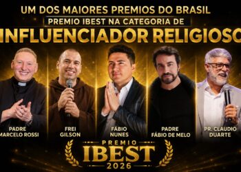 FABIO NUNES É INDICADO AO PRÊMIO IBEST UM DOS MAIORES PRÊMIOS DO BRASIL E CONCORRE AO LADO DE GRANDES NOMES DA FÉ