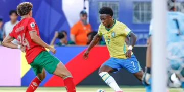 Em sua estreia na Copa do Mundo, Brasil empata em 1 a 1 com o Marrocos