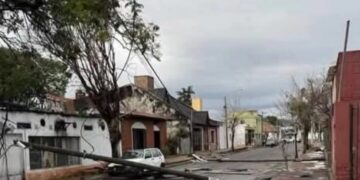 TEMPESTADE DEIXA RASTRO DE DESTRUIÇÃO EM ENTRE RIOS, NA ARGENTINA