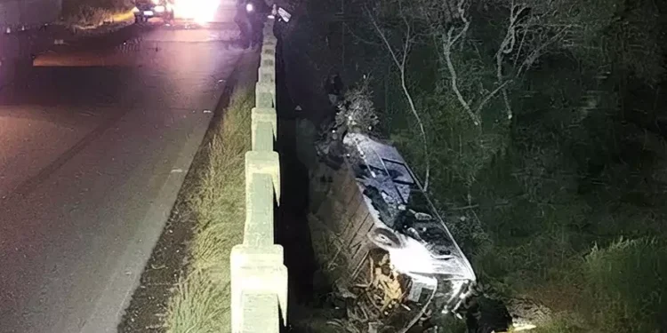 Acidente com ônibus no Noroeste gaúcho deixa um morto e sete feridos