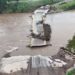 Ponte construída pela comunidade após enchente de 2024 é destruída pela segunda vez com força da chuva no RS
